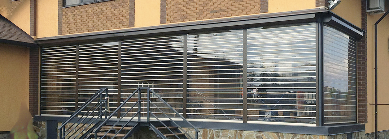 Прозрачные рольставни в Ессентуках