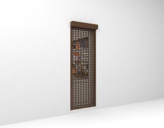 Рольставни На двери Решетчатые