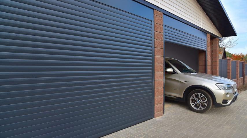 ворота из роллетного профиля в Ессентуках